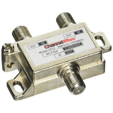 CHANNEL PLUS 2 WAY SPLITTER/COMBINER 2532