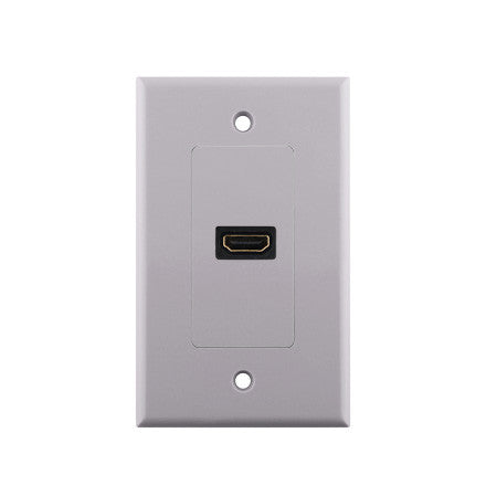 Pigtail HDMI Decora-Style Wall Plate