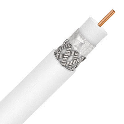 Perfect Vision Custom Cut RG6 Coaxial Cable With Connectors And Ground Wire, Single, 3GHz, 75 Ohm, Directv Approved, Sold At 45 Cents Per Foot - Foto 2