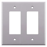 Decora Style Dual Gang Wall Plate