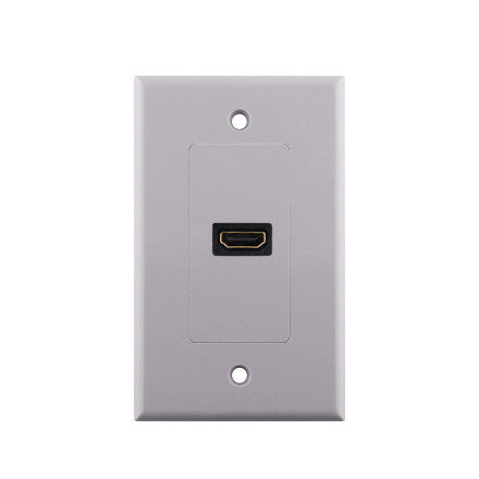Pigtail HDMI Decora-Style Wall Plate